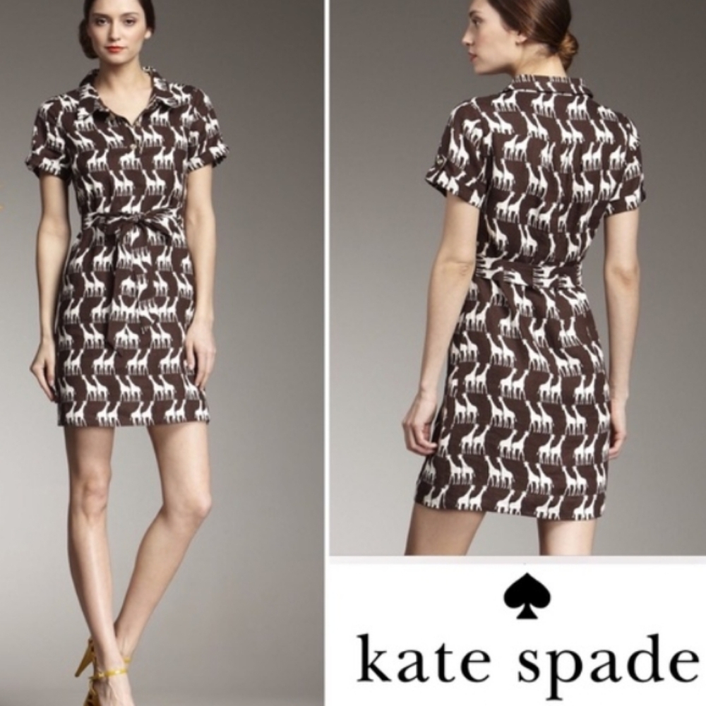 Kate Spade Dana Giraffe Dress